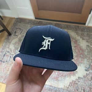 Brand New Fear of God Essentials New Era Fitted Hat size 7 1/8